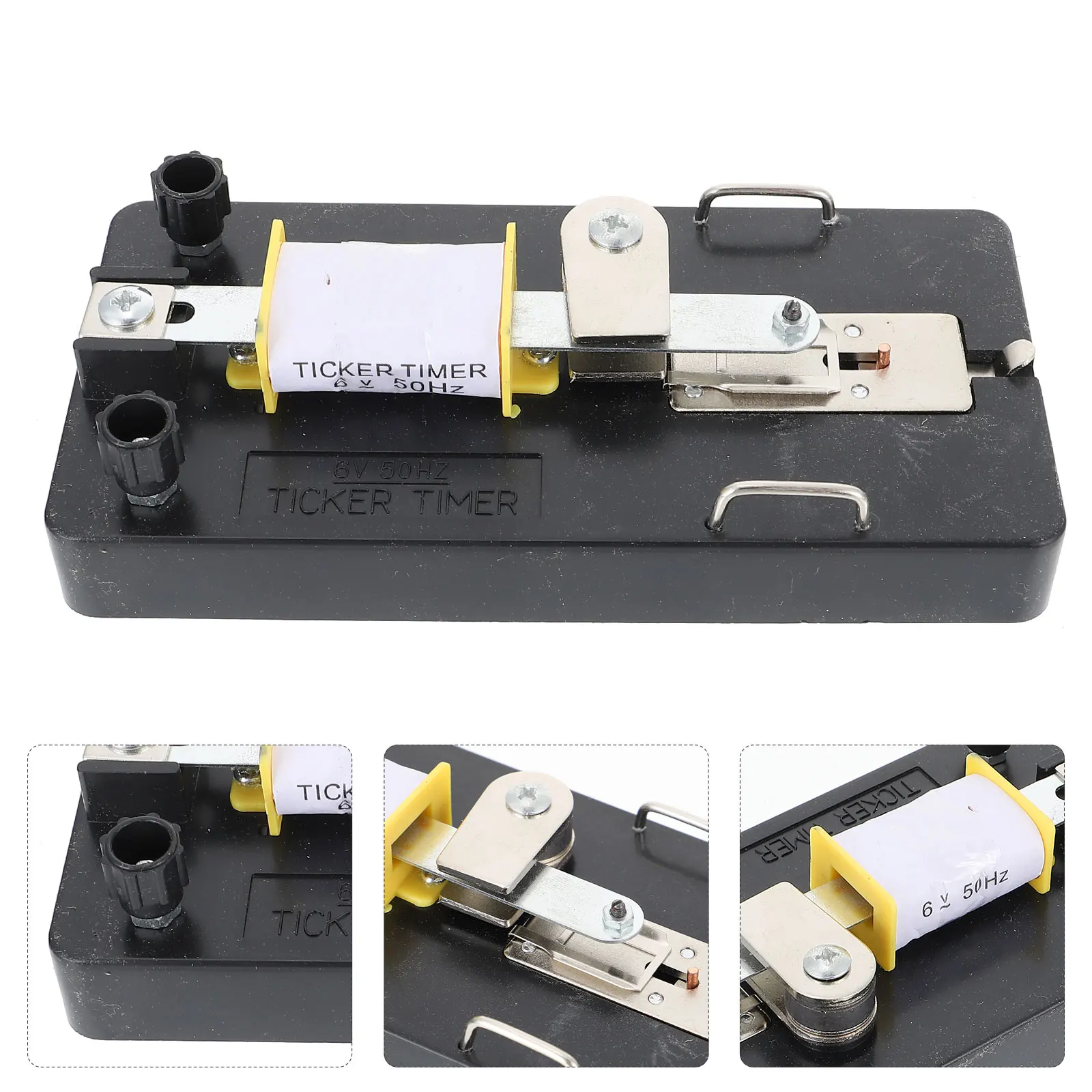 

Electromagnetic Dotting Timer Physics Acceleration Apparatus Laboratory Equipment Ticker Tape Timer Teaching Aid Small Digital