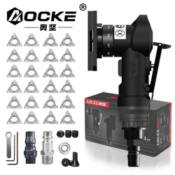 AOCKE AX310 Pneumatic Chamfering Machine Mini Angle Grinder Air Chamfering Arc Air Beveling Machine for Trimming and Deburring