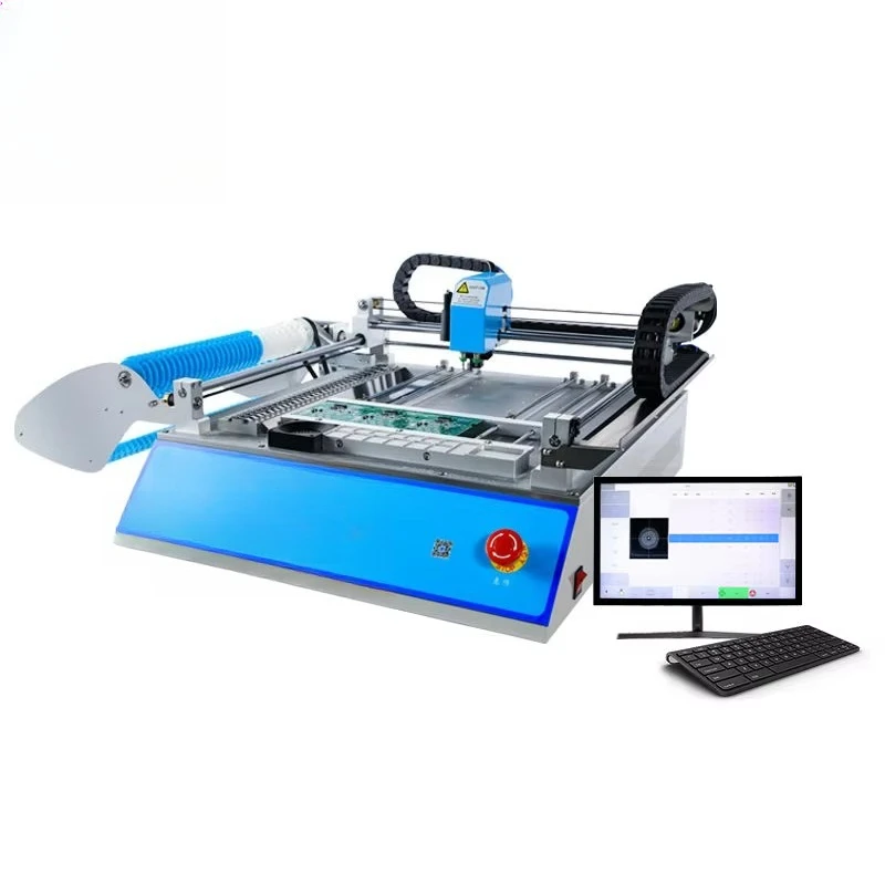 

Electronics production machinery Benchtop SMT pick and place machine for SMT printed circuit board production