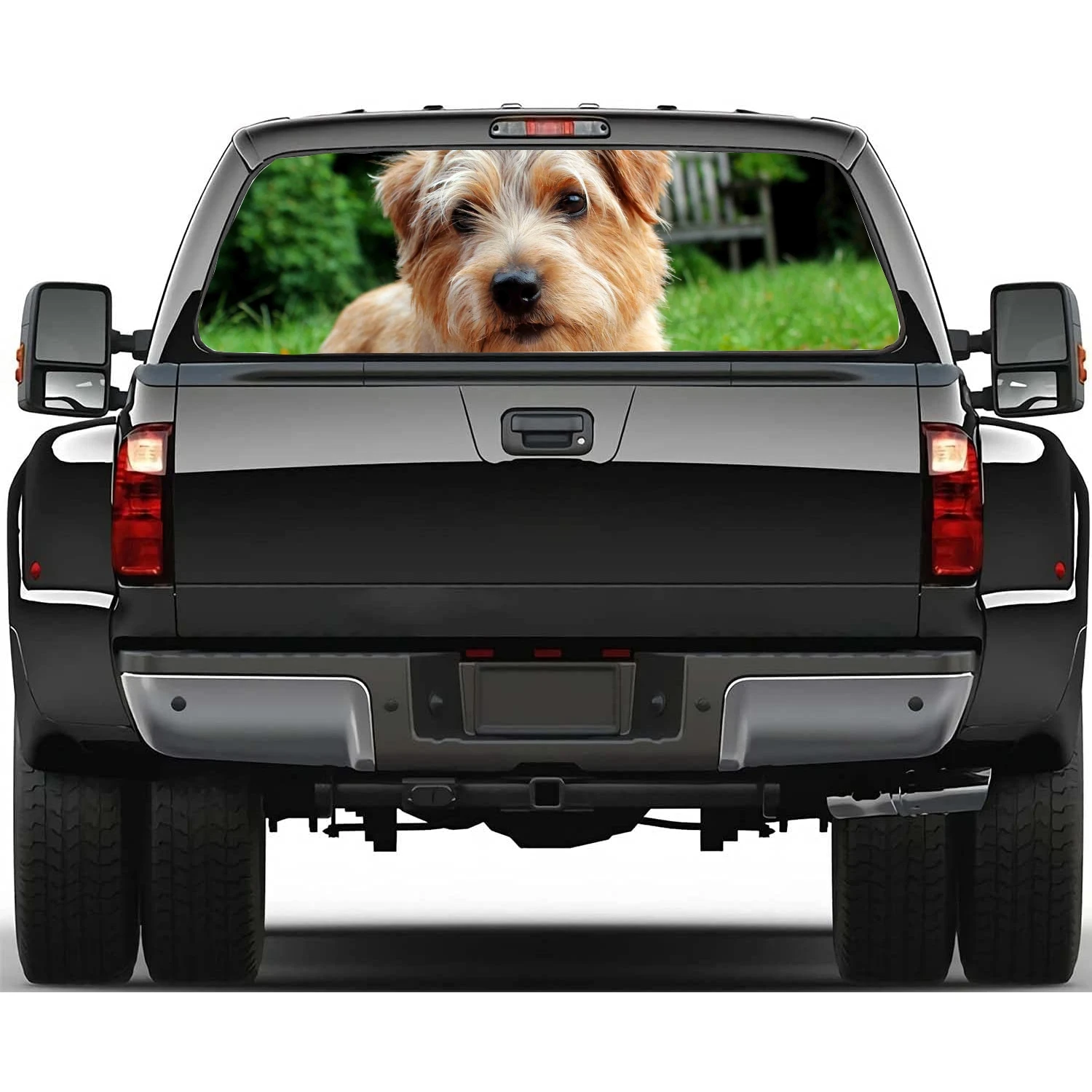 Norfolk Terrier animal Car Window Decal Sticker Graphic Decorative Truck Perforated Vinyl Universal Wrap Sticker