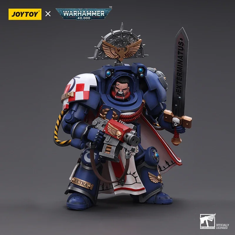 [IN VOORRAAD] JOYTOY Warhammer 40k 1/18 Actiefiguren Ultramarines Terminator Captain Anime Model Collectie Militaire Gaming Speelgoed