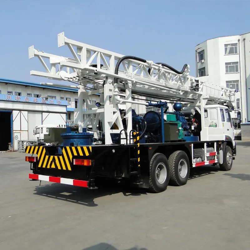 China New Customized 600 Meters Truck Mounted Water Well Drilling Rig Drilling Machine For Water Well DTH Drilling Machine