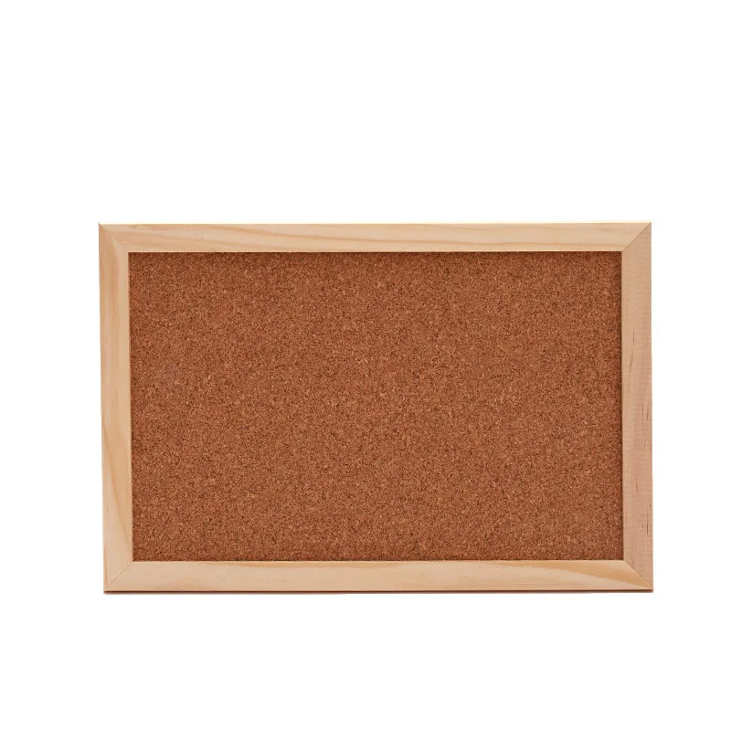 Cork board photo wall 30*40cm, for wall, office single-sided hanging message board Cork decorative background display