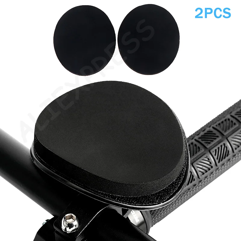 

High-Density Sponge Elbow Pad and Rest TT Handlebar, 1 Pair for MTB and Road Bikes