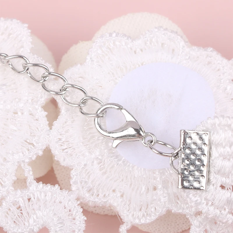 1 Stück Vintage klassische Gothic-Tattoo-Spitzen-Halskette für Frauen, schwarzer Kristall-Anhänger, Charm-Halskette, Boho-Schmuck, Geschenk – Detail 15