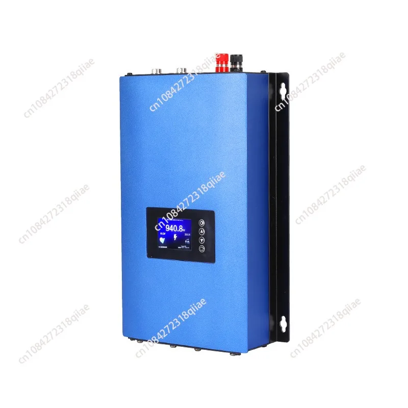 2000W Grid Tie Inverter with Limiter, DC  45-90V/60-110V to AC 220V, LCD MPPT Pure Sine Wave Battery Discharge, WIFI Optional