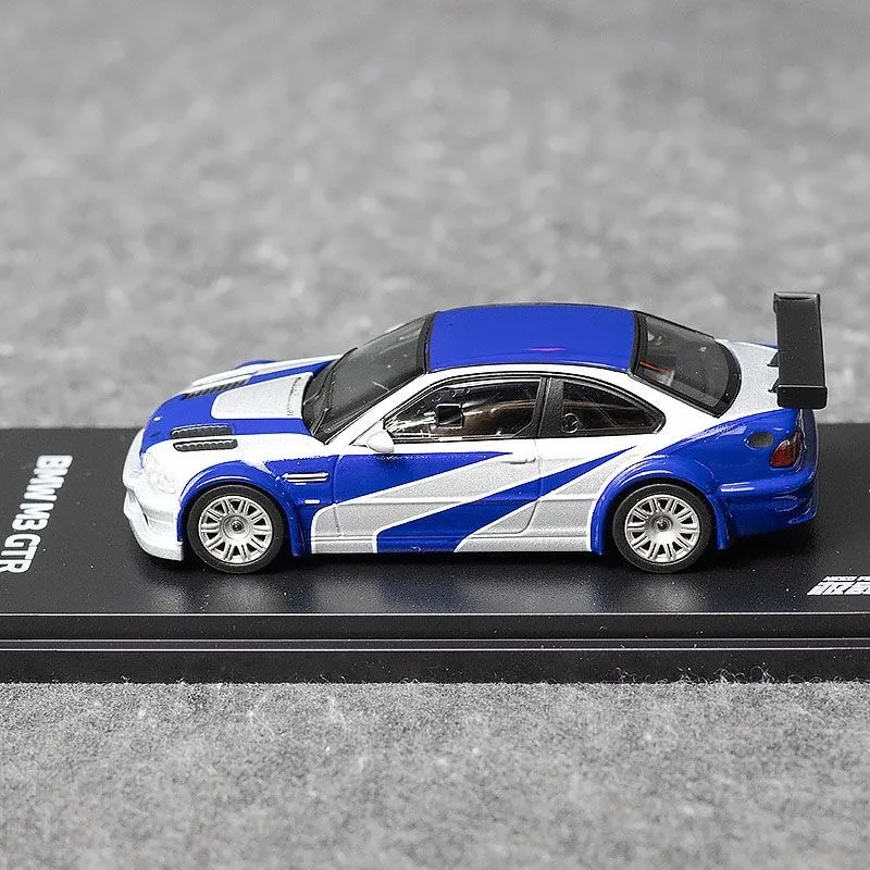 โมเดลรถยนต์ Almoat Real AR BOX 1:64 BMW M3 GTR Need For Speed Wikiwond โลหะผสมหล่อขึ้นรูป ของขวัญ