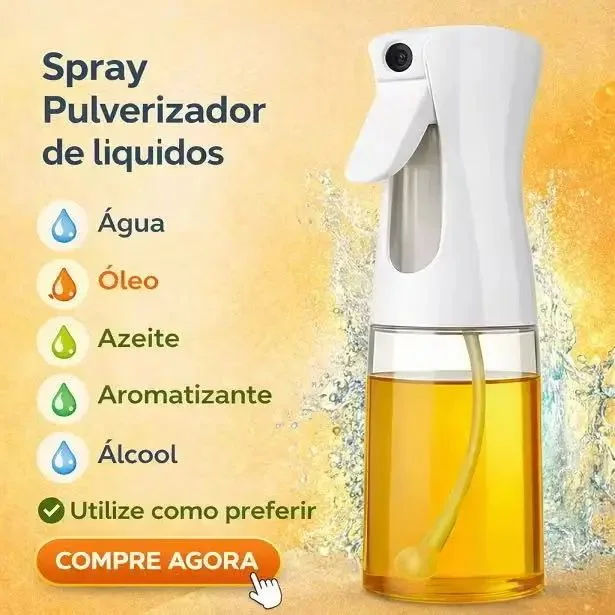 

220ML Air Fryer Outdoor Barbecue Sprayer Mist-Reusable Food Grade Oil Vinegar Spray Bottle Kitchen Accessories