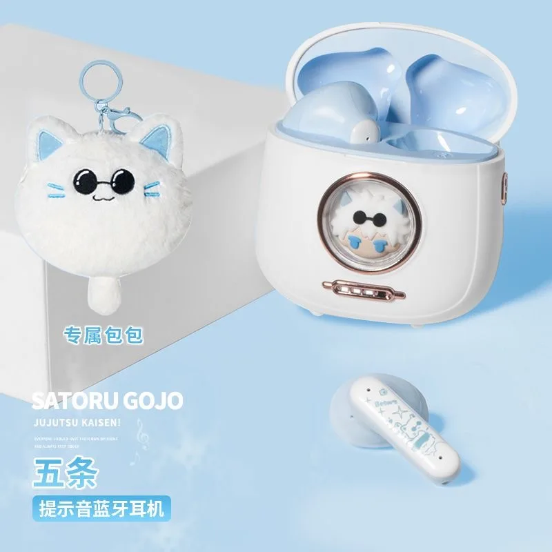 

Gojo Satoru беспроводные наушники игры аниме подарок милая HIFI Bluetooth5.3 гарнитура косплей наушники с активным шумоподавлением