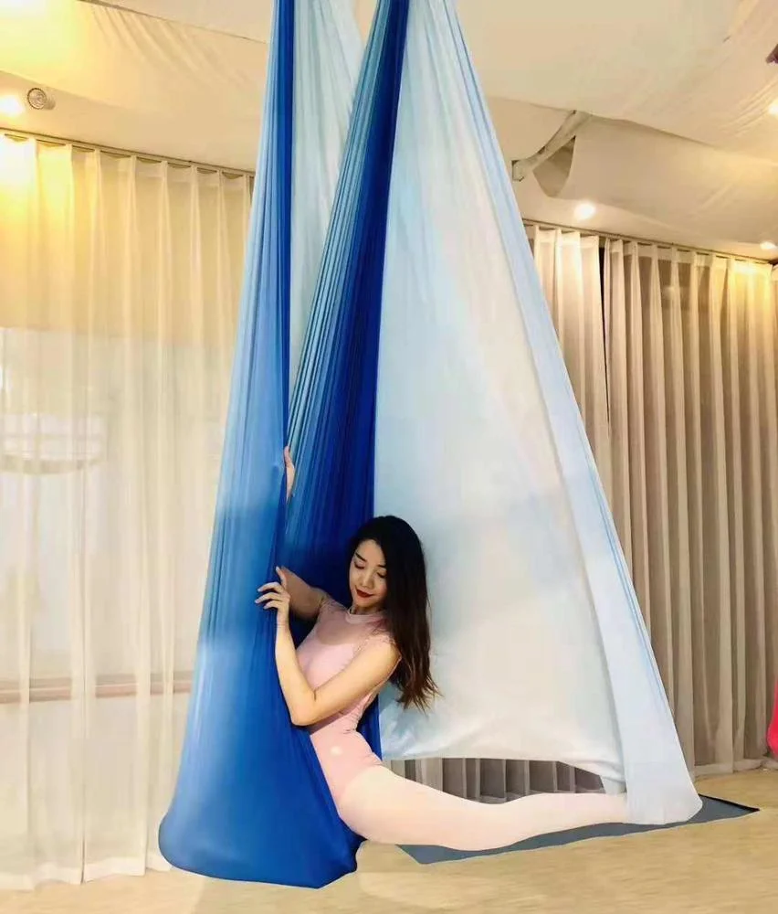 Wholesale colorful  Premium Aerial Yoga Swing Set Ceiling Mount Accessories hammock set