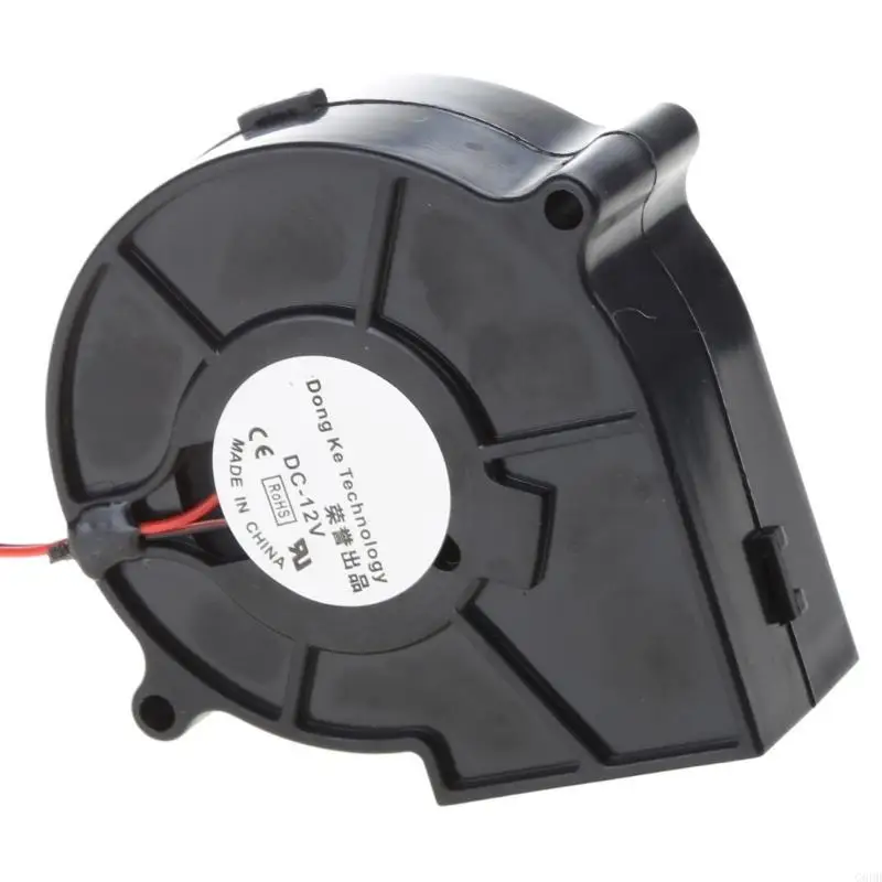 G6DD 75mmx30mm for DC 12V 0.24A 2-Pin Computer Sleeve-Bearing Blower Cooling Fan 7