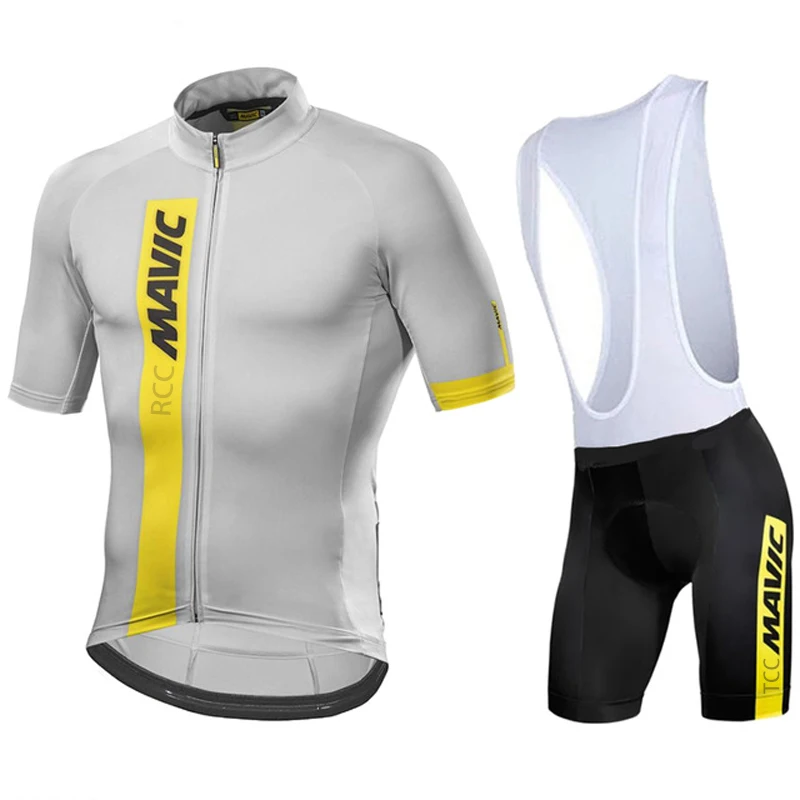 RCC MAVIC Pro Cycling Jersey Set Summer Men Cycling Wear Mountain Bicycle Clothing MTB Bike Riding Clothes Cycling Suit