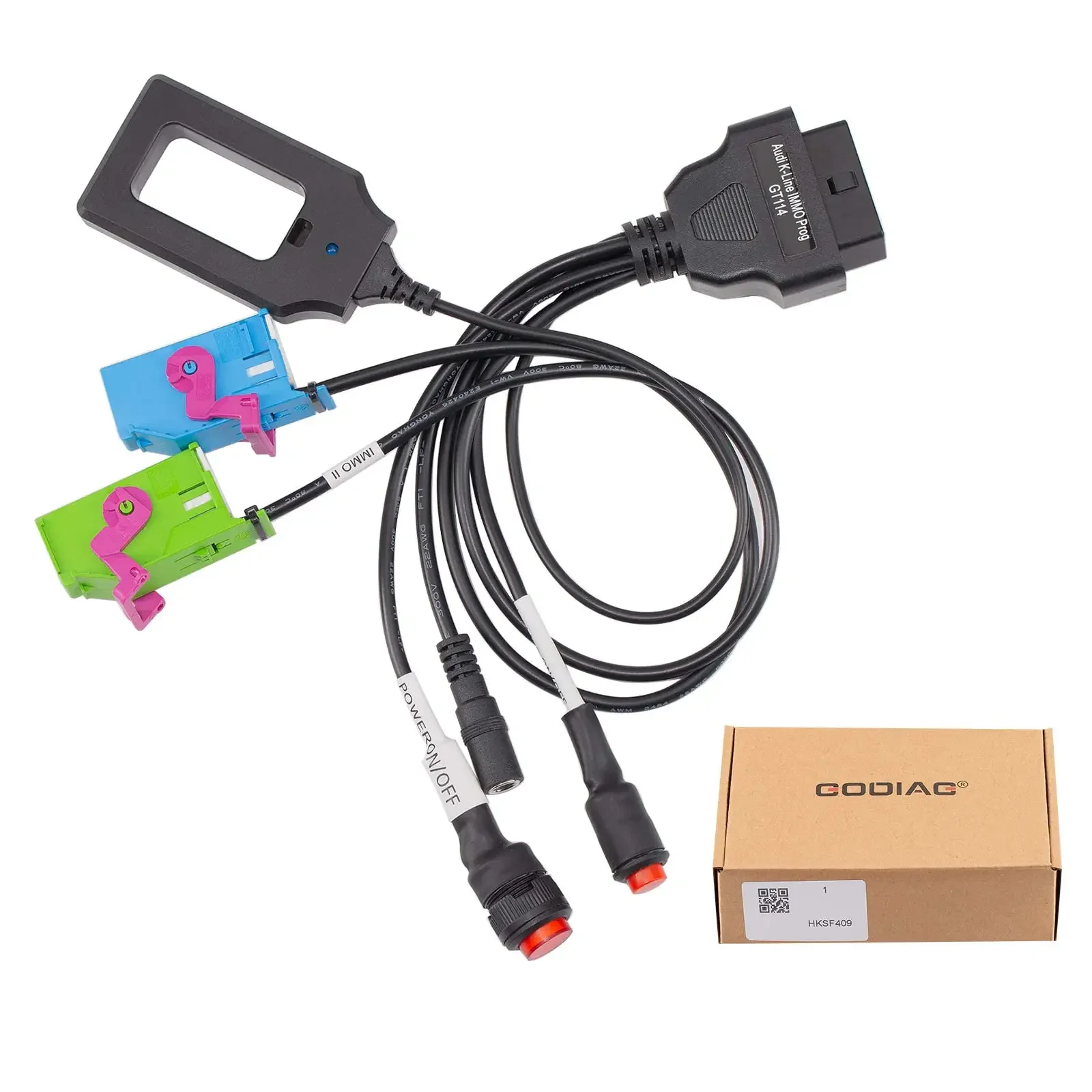 GODIAG GT110 GT111 GT112 GT114 VAG IMMO Prog Test Platform for VW/Skoda /Seat /Audi Dashboard IMMO Key Matching Test Cable