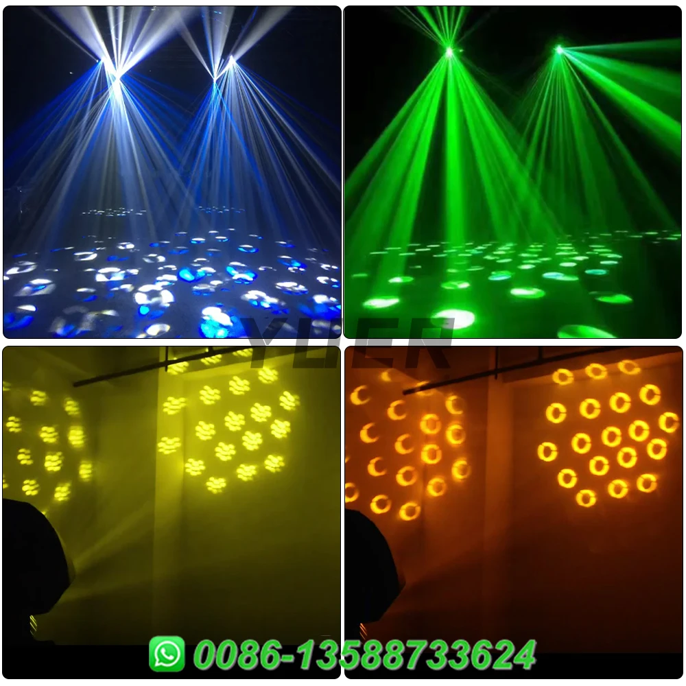 Luz de escaneo de haz de Mago para Dj, iluminación con efectos de escenario, discoteca, fiesta, Club, Festival, espectáculo de Navidad, Dmx512, nuevo, 2R, 180W