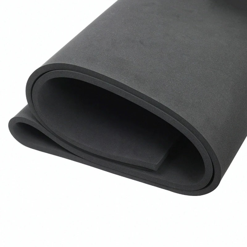 100cm Closed Cell CR Neoprene Sponge Foam Sheet Roll Easy Cut Weather Seal Rubber Insulation Soundproof Padding Non Adhesive DIY - view 4