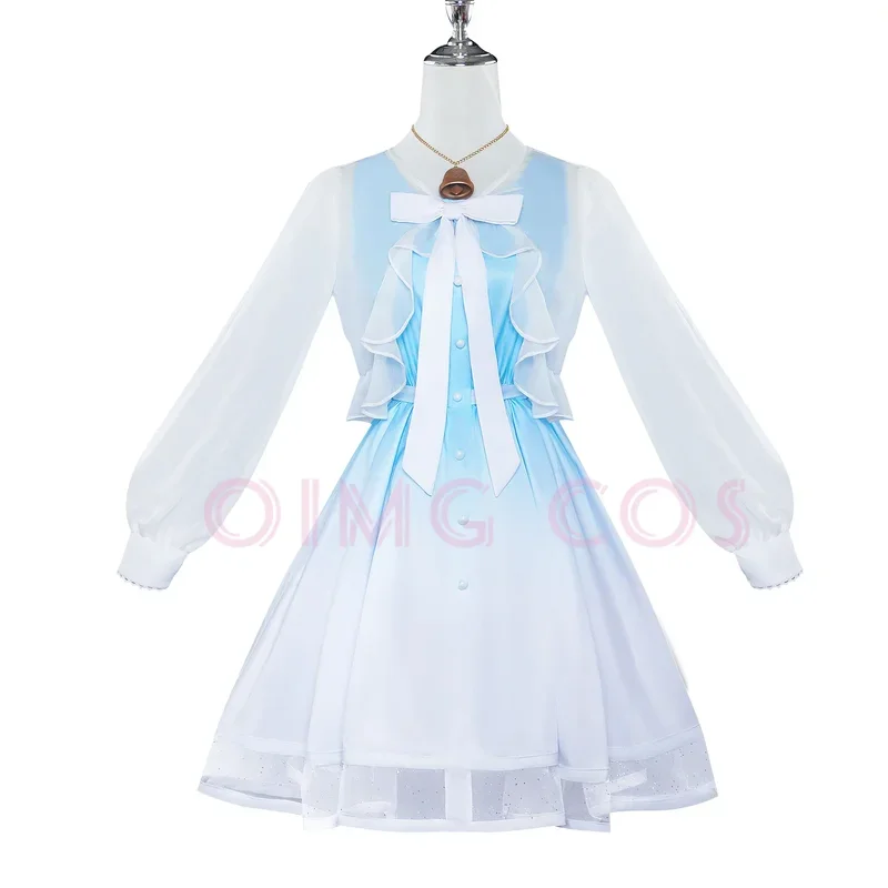 Costume de Cosplay Ganyu Genshin Impact, Uniforme de Carnaval, Perruque, Anime, Costumes d'Halloween, Jeu pour Femme