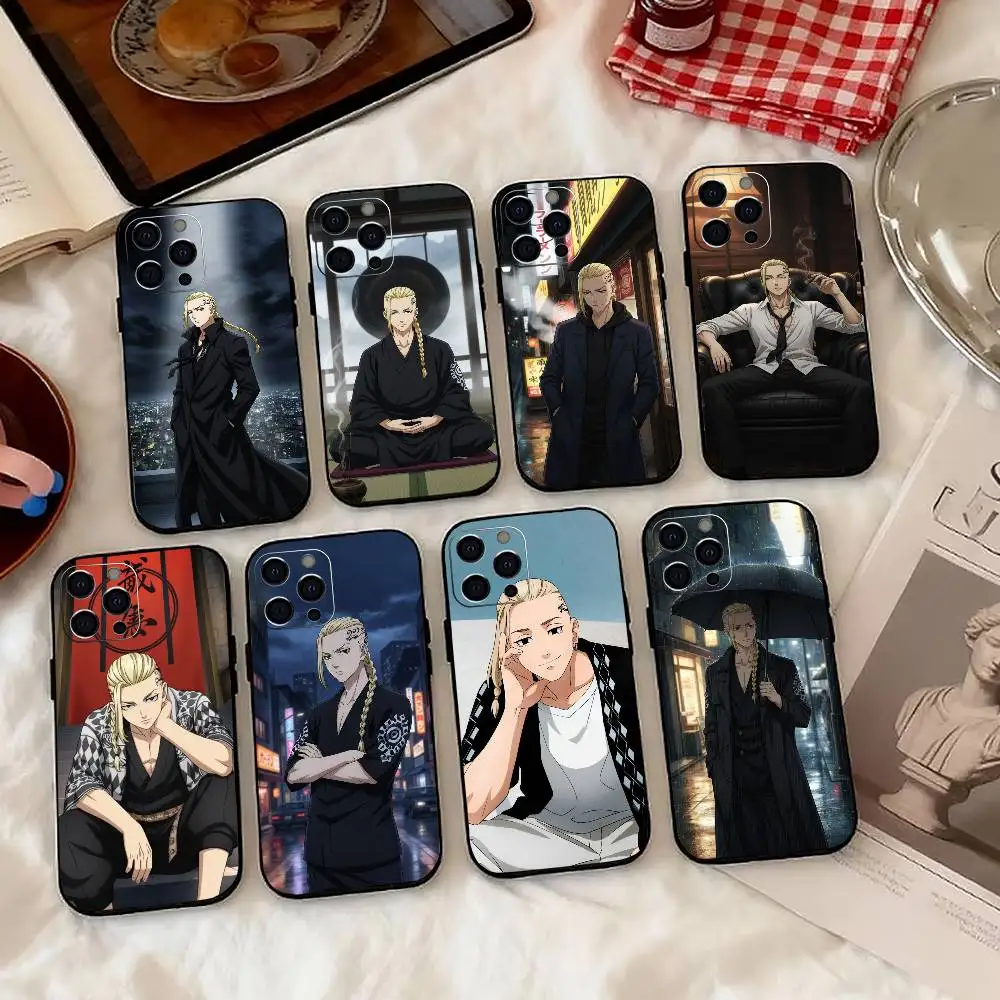 

Tokyo R-Revenger-S Draken Phone Case For iPhone 17, 16,15,14,13,12,11 Plus,Pro Max, Others Soft Black Cover