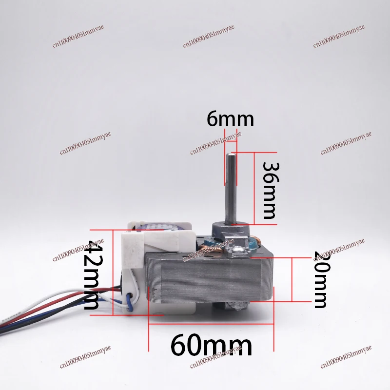 

YJ60-20 universal cover pole asynchronous motor miniature circulating fan motor 220V motor