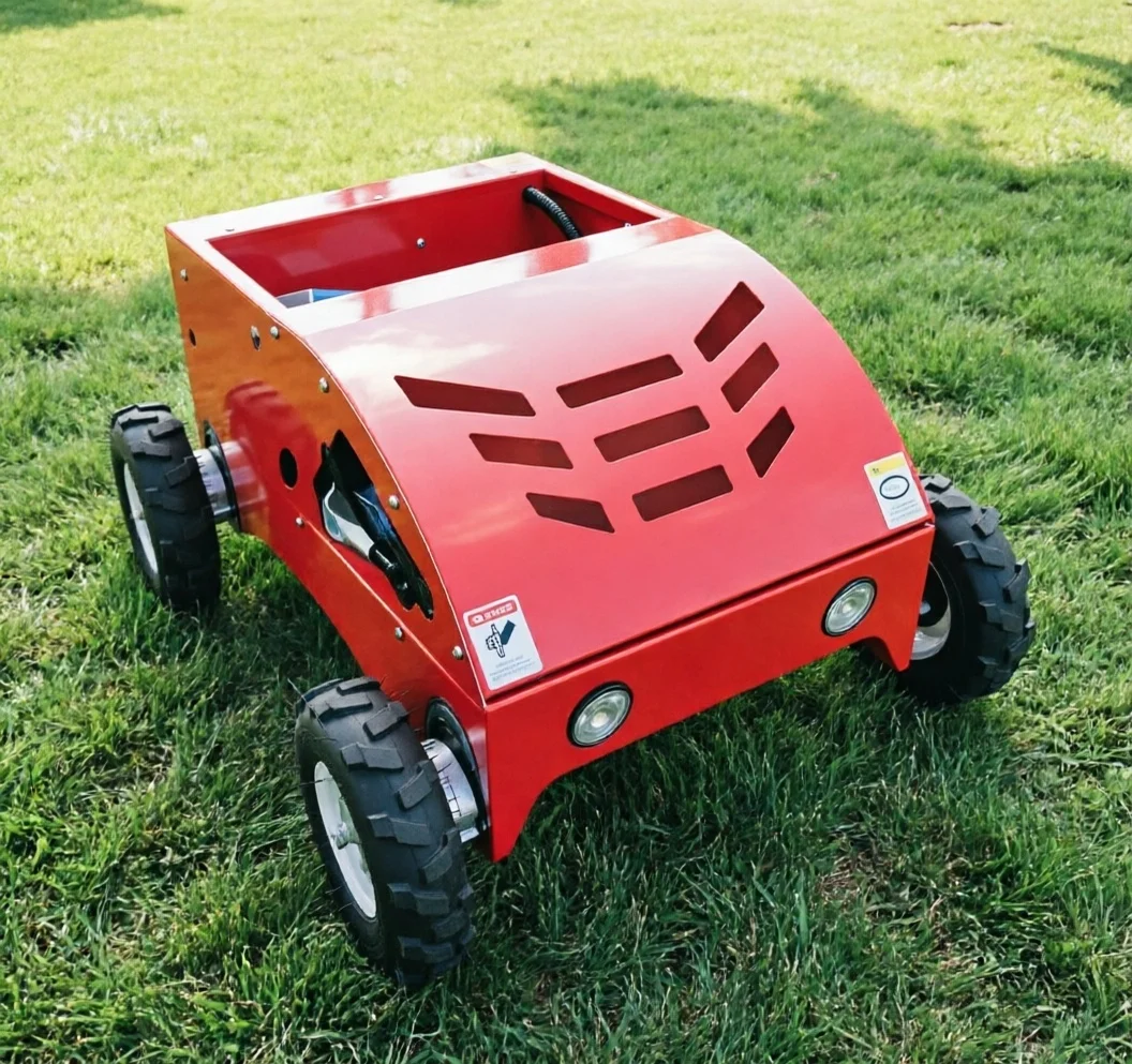550mm Wheeled 4-Stroke  Engine 4x4 Self Propelled Remote Control Lawn Mower DIY 224cc CE EPA Euro 5 Certified