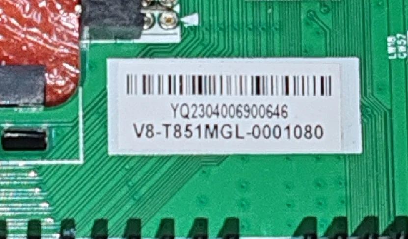 1RT51MB1 TTD51MA2 201-MT51MA2N-04 اللوحة الأم للتلفزيون LED، تم اختبارها جيدًا، الصورة المادية