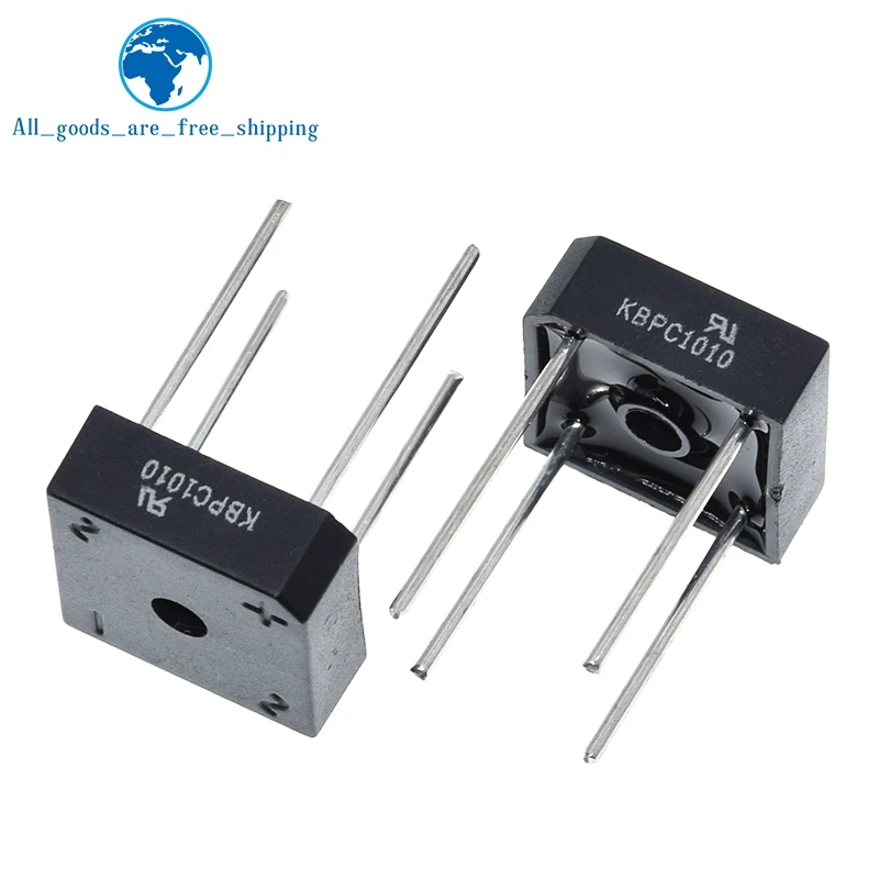 

TZT 5/10PCS Kbpc1010 10a 1000v Kbpc1010