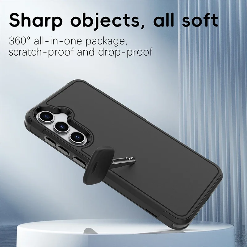 Accurate Cutouts Protection Case for Samsung Galaxy S24 Ultra Plus Dual Layer Hard Phone Covers