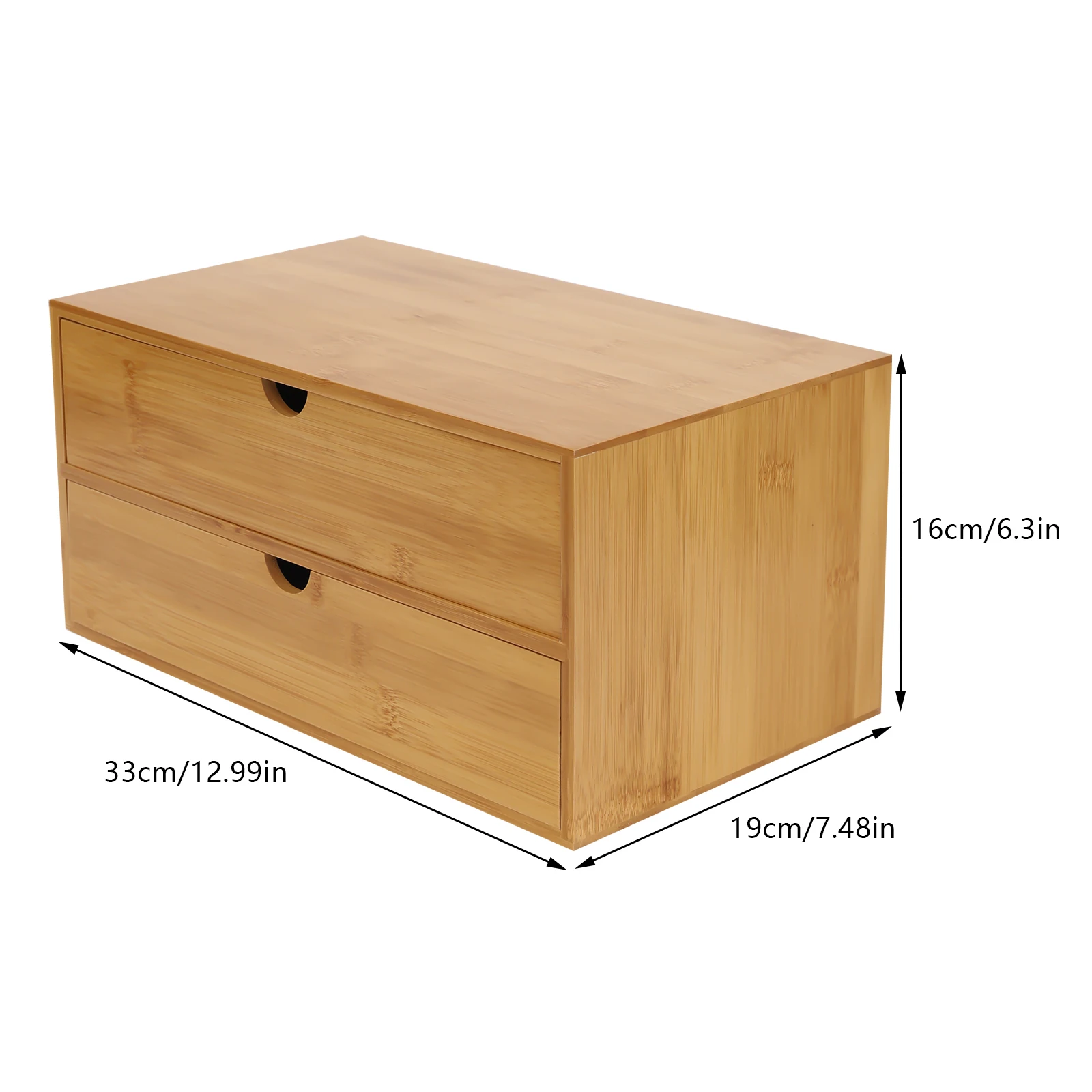 Organisateur de bureau, boîte - Desktop Organizer Bamboo avis et prix