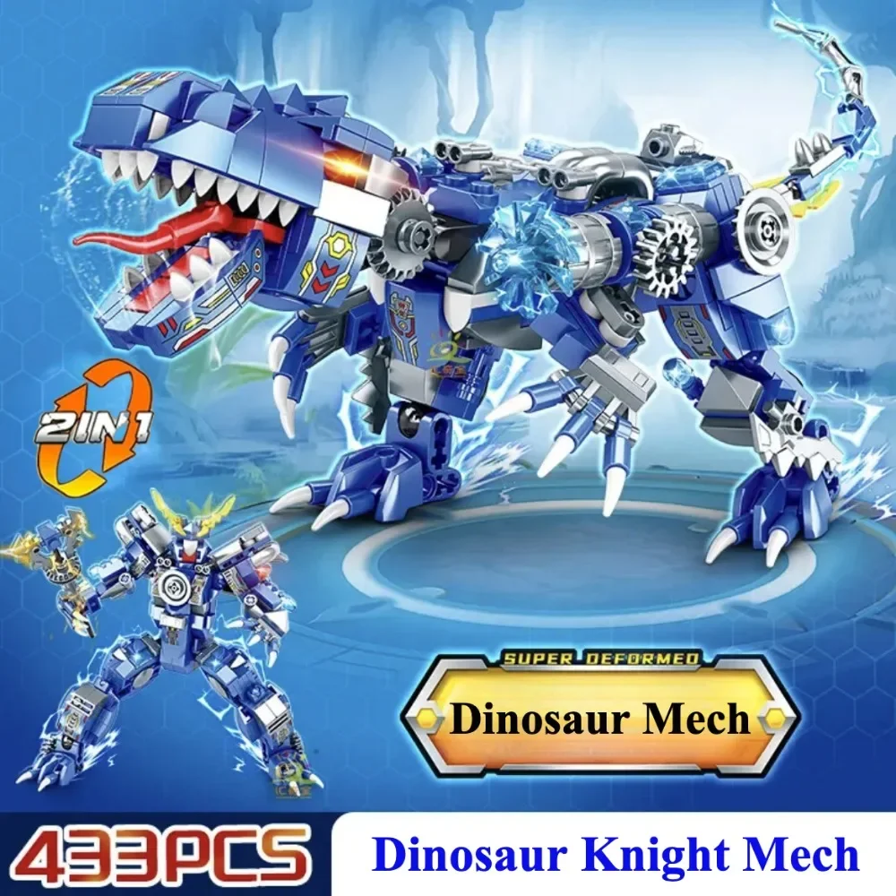 

2в1 Модель мира динозавров Юрского периода, строительные блоки, город, трицератопс, велоцираптор, динозавр, мех, парк, кирпичи, детские игрушки