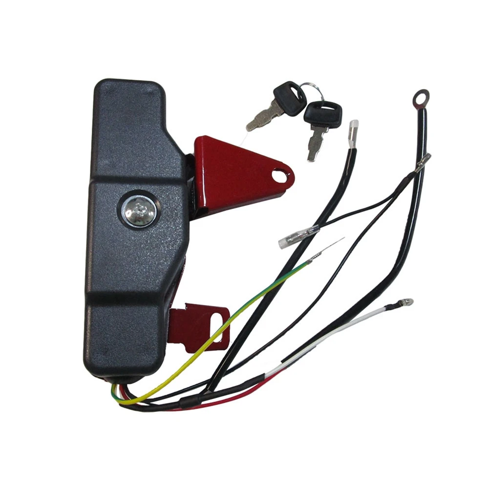 Bomba de agua de motor de gasolina F, interruptor de Control de llave de arranque eléctrico, caja de Control, motor de máquina de ingeniería de labranza 168F/170F