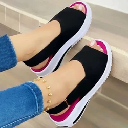 Summer Women Sandals Platform Open Toe Shoes Plus Size Casual Women Shoes