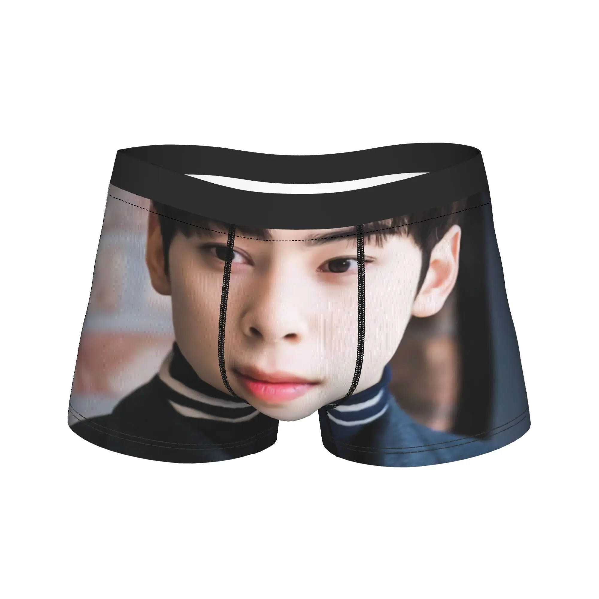 

Нижнее белье Cha EunWoo, дышащие трусы, дизайнерские шорты, трусы для мужчин, сумка больших размеров, багажник