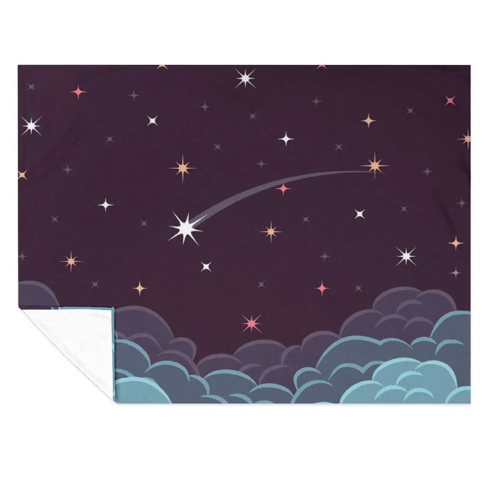

Falling Star Throw Blanket Travel christmas gifts Thins Sofas Blankets