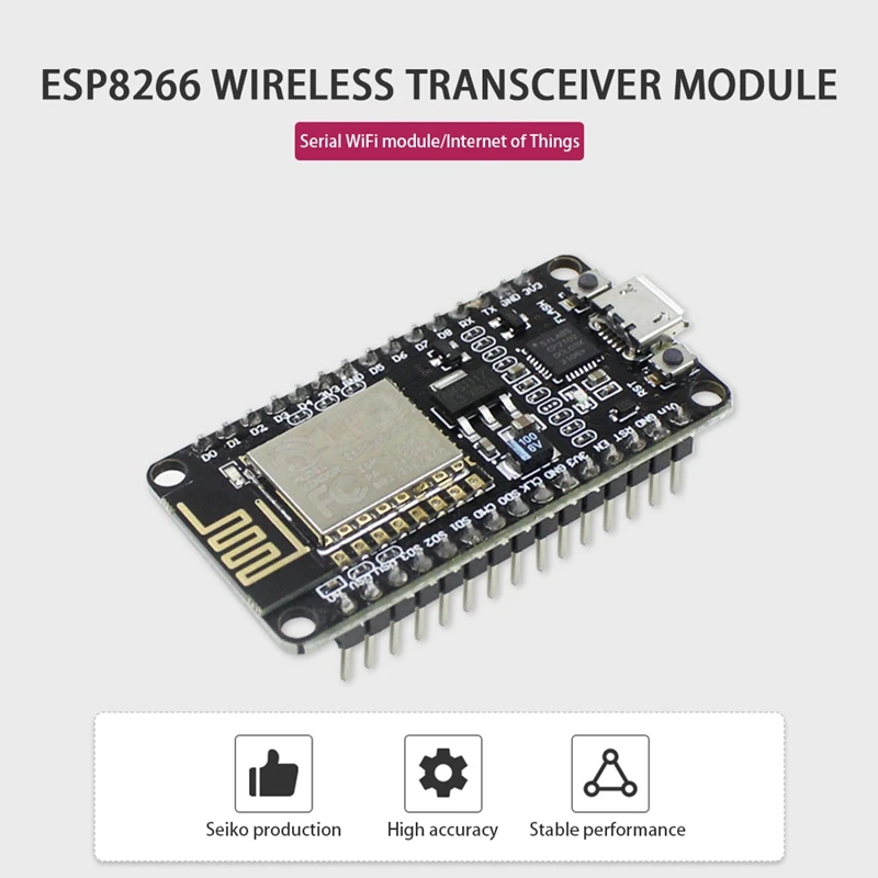 ESP-12E ESP8266 CP2102 Black Development Board +16X Sensors+Component Package+USB To Serial Port Module+65 Jumper+Bread Board