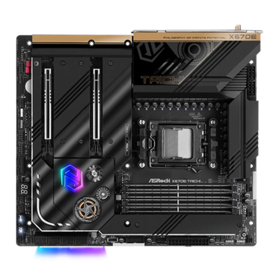 ASRock X670E Taichi Motherboard AMD X670 Support 7950X3D 7900X3D