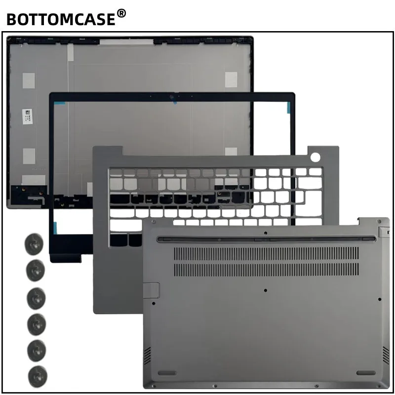 

New For BOTTOMCASE® Thinkbook 14-IML 14-IIL Laptop LCD Back Cover /Front Bezel/Palm rest/Bottom Base Cover 4ELVALCLV20