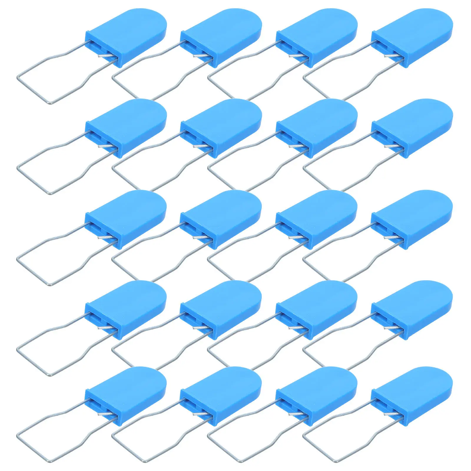 20Pcs Tamper Evident Plastic Security Seals High Strength Lock Seal for Shipping Logistics Box Anti Tamper Seal Tags