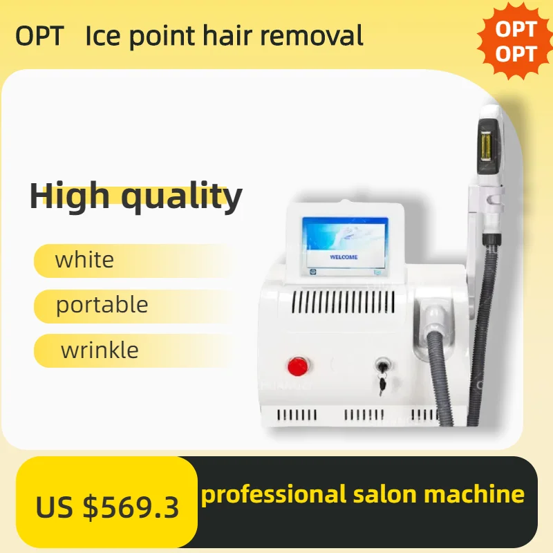 

Portable removing Eyebrow pigment machine for freckles wrinkle remove Nd-yag Q-switch device Carbon stripping, with red pointers