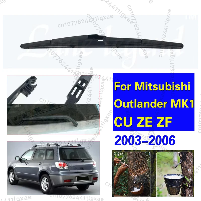 

14" Rear Windshield Windscreen Washer Wiper Blade For Mitsubishi Outlander MK1 CU ZE ZF 2003 - 2006 Car Accessories Accsesories