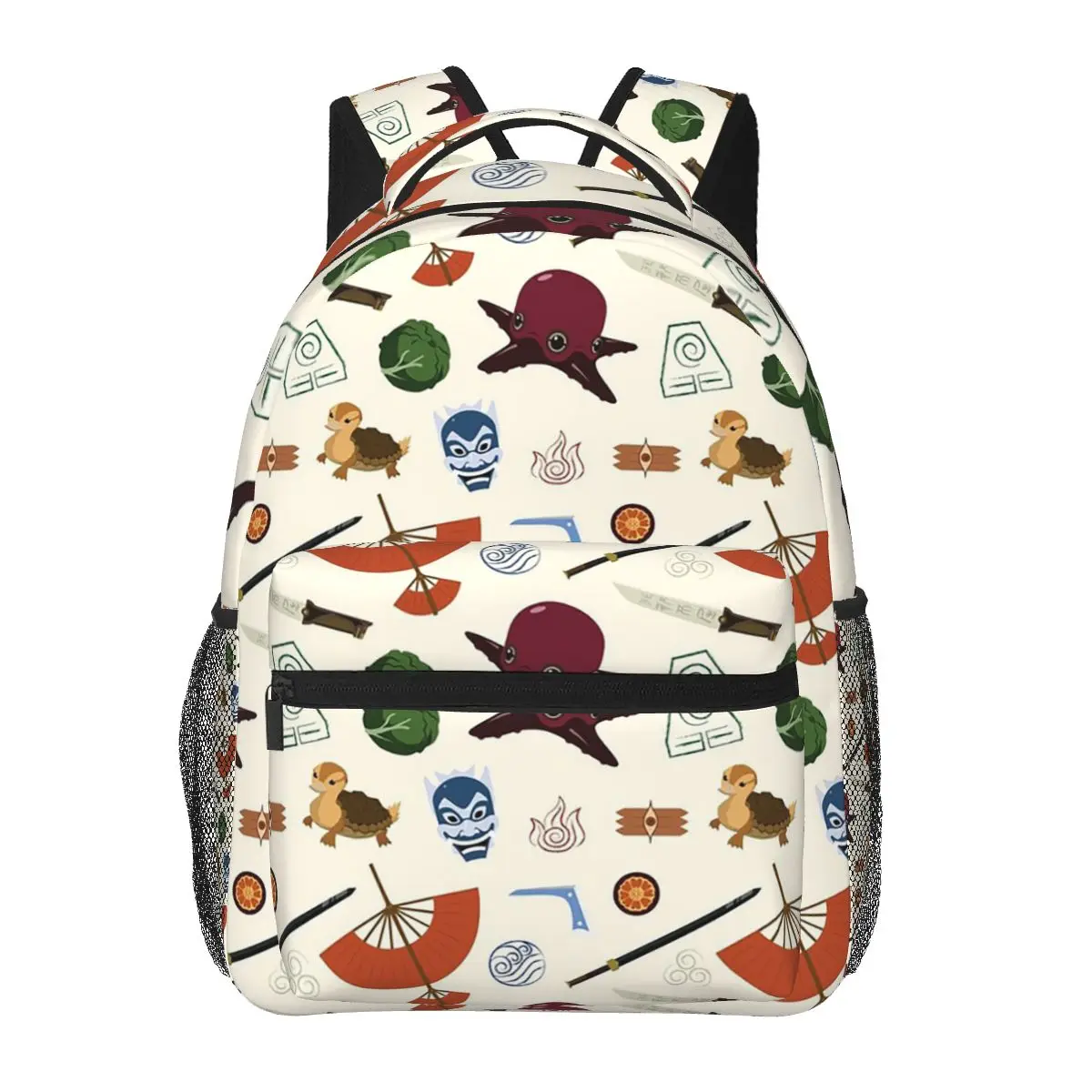 Avatar Medley Mochilas para meninos e meninas, Bolsas escolares, Mochila de Viagem dos Desenhos Animados, Bolsa de Ombro, Mochila de Grande Capacidade