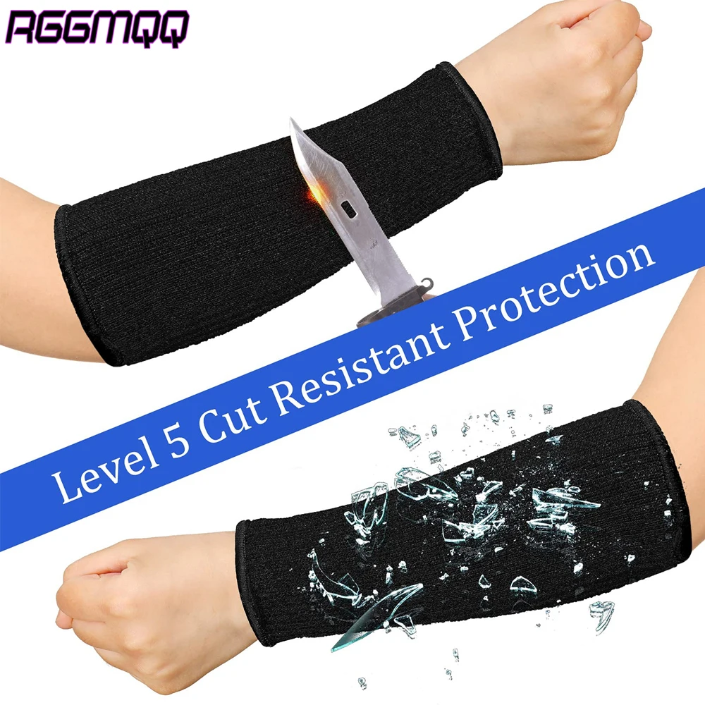 3 Pairs Forearm Sleeves,Arm Protectors for Thin Skin & Bruising,Level 3 Cut Resistant Sleeves,Arm Protection for Yard Working
