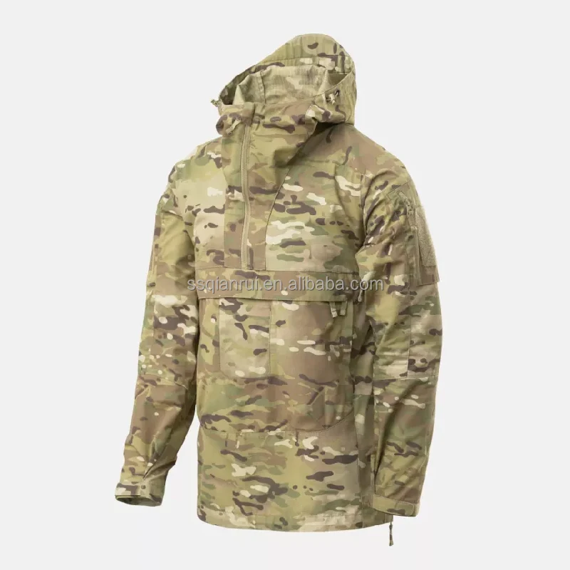 

Outdoor Tactical Fleece Hardshell Jacket Autumn And Winter Plus Fleece Windproof Riding Jacket Hunting Clothes For Men