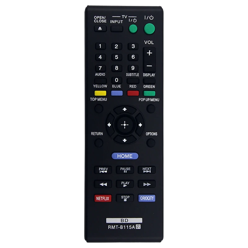 RMT-B115A audio remote control suitable for Sony DVD BDP-S57/WM S760 580 S560 S480 S470 S360 BX2 BX57 S920 replacement parts