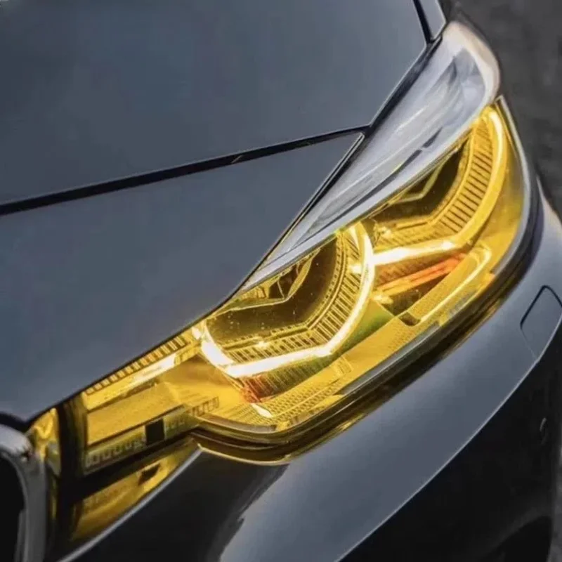 F30 Yellow DRL Angel Eyes Modules For 2016 2017 2018 BMW 3 Series 320I 330I 340I Daytime Running Light LED Car Accessories