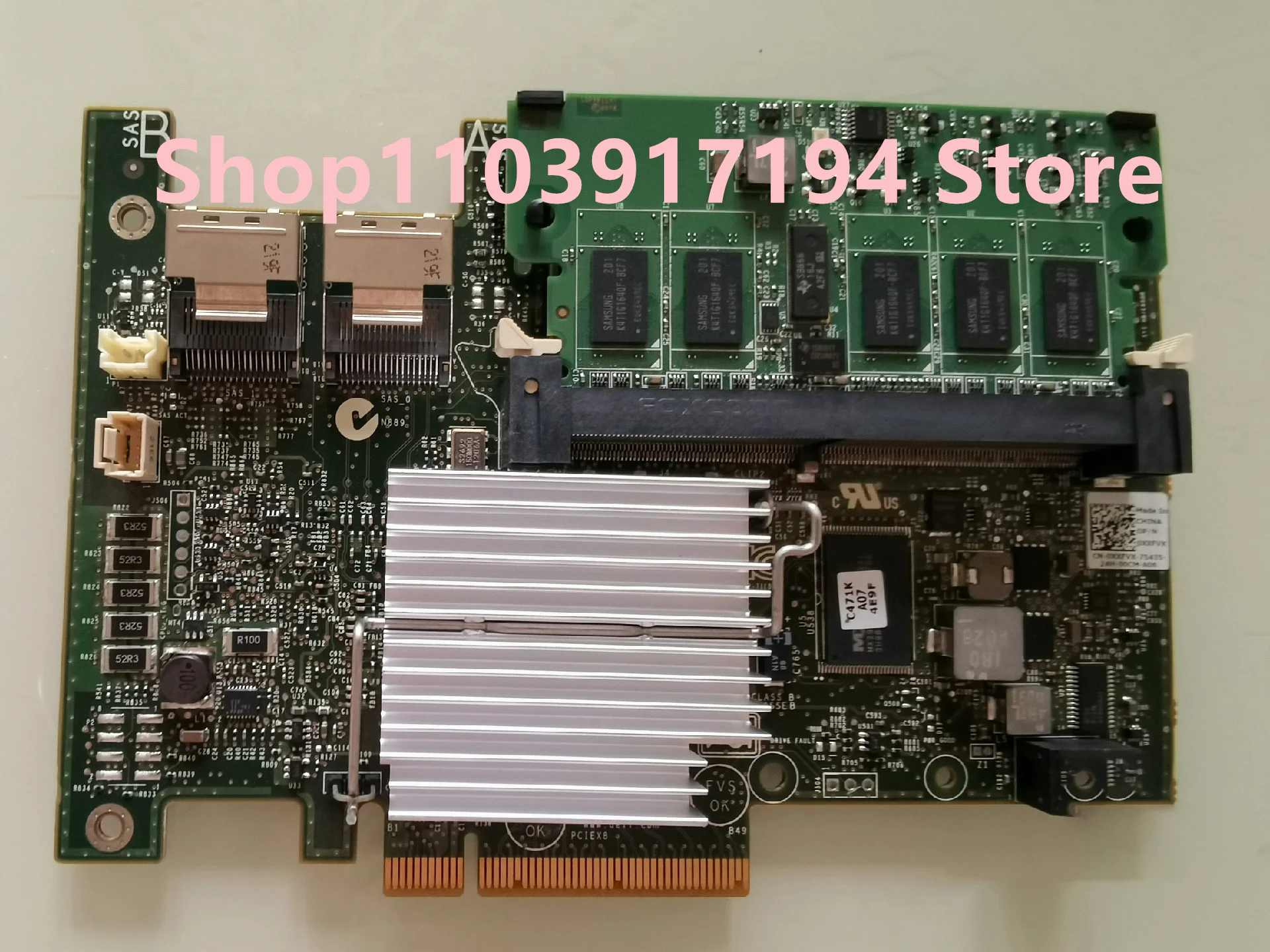 

FOR DELL R610 R710 H700 Array card H2R6M XXFVX 01THG8 0K883J 039H7H