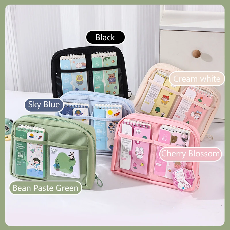 12 Layers Large Capacity Pencil Case Good Looking Multifunctional Classification Storage Stationery Storage Bag 1pc