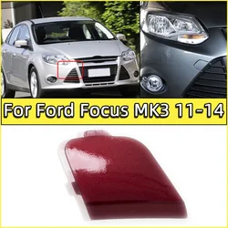 Car Front Bumper Towing Hook Cover Cap For Ford Focus 3 MK3 1.6L 2.0L 2012 2013 2014 Tow Hooking Trailer Hauling Eye Cover Lid