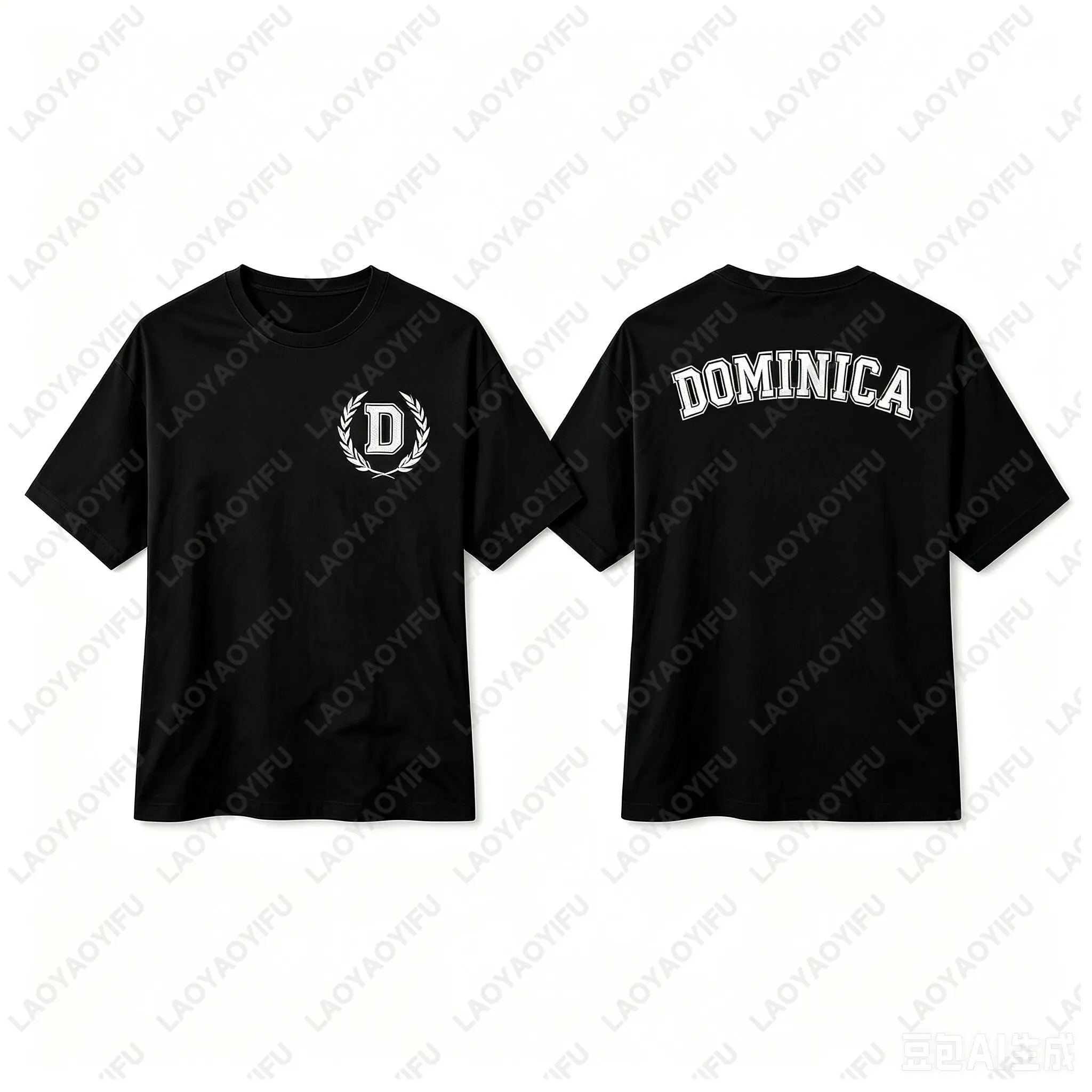 Dominica Pride Simple Style Beach Casual Tshirt Fashion Loose Harajuku Short Sleeve Summer Man Women Clothing Y2K Soft Tees