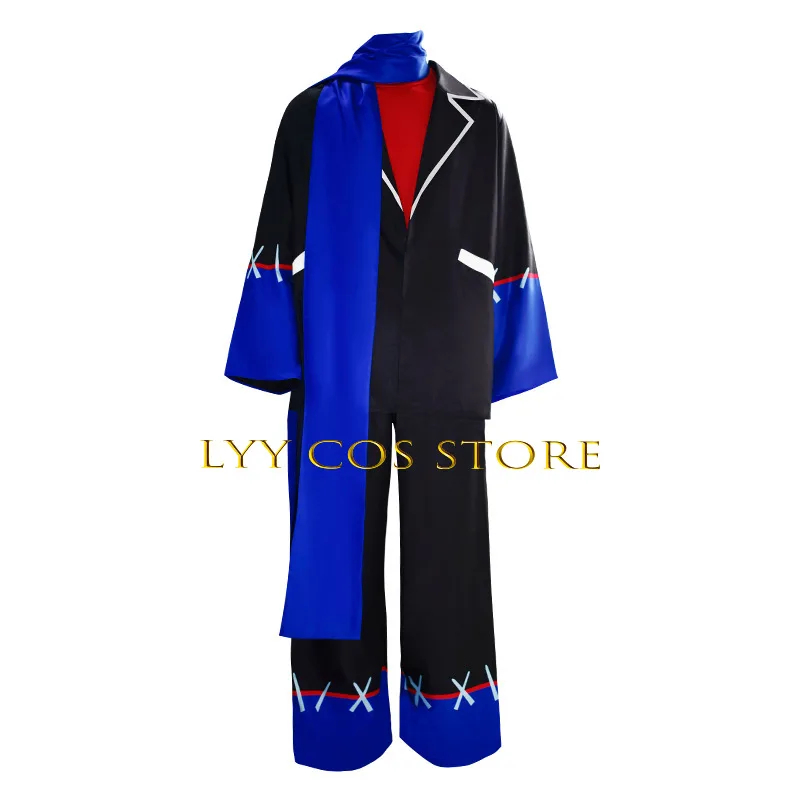 Game Error Sans Cosplay Uniform Anime Costume Jackets Pants Shirt Scarf Suit Halloween Party Carnival Mask Outfits for Men