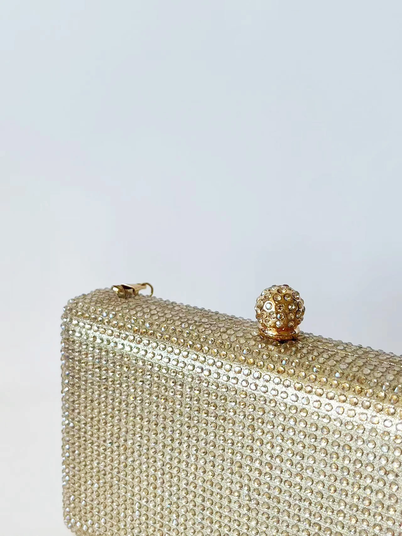 @Gorgeous and shiny heavy handmake diamond-studded rhinestones beaded flower pattern hand party wedding dinner bag Clutch Bag