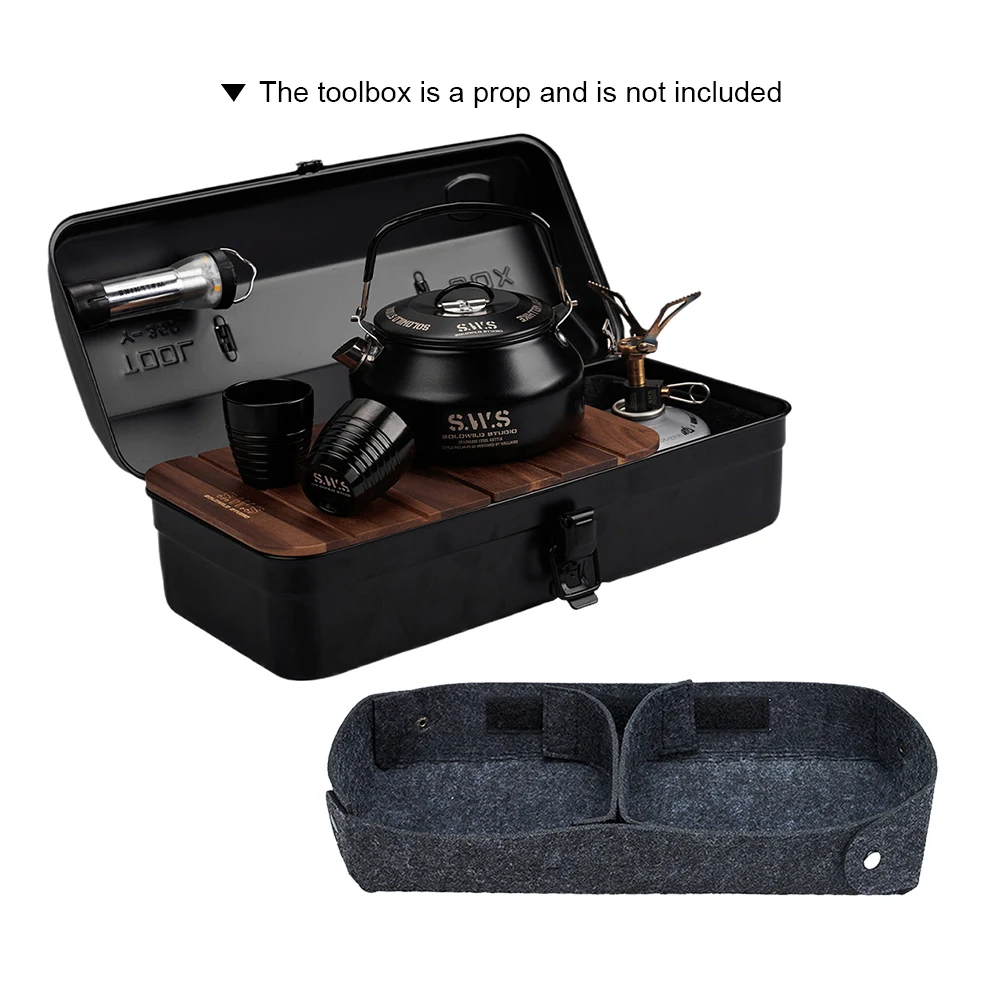 التقسيم الأدوات بطانة المضادة للانزلاق ورأى الأدوات إدراج المنظم ل Y350 الحديد الأدوات بطانة الحقيبة الداخلية في الهواء الطلق نزهة التخييم